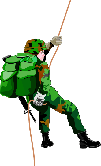 Clip Art Military Soldier Rapelling Gif 10 Aug 2005 20 38 20k