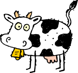Cow Clip Art At Clker Com   Vector Clip Art Online Royalty Free    