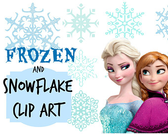 Digital Clip Art   11 Snowflake Clip Art Images   23 Frozen Clip