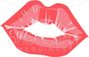 Lips Clipart   Bride Clipart