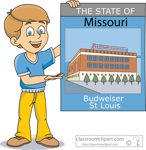 Missouri   Us States Missouri St Louis   Classroom Clipart