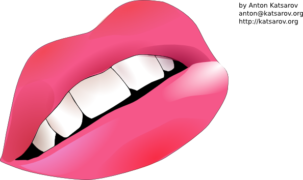 Mouth Lips Clip Art At Clker Com   Vector Clip Art Online Royalty