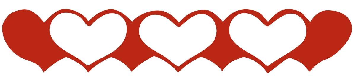 Valentine Heart Border   Clipart Best