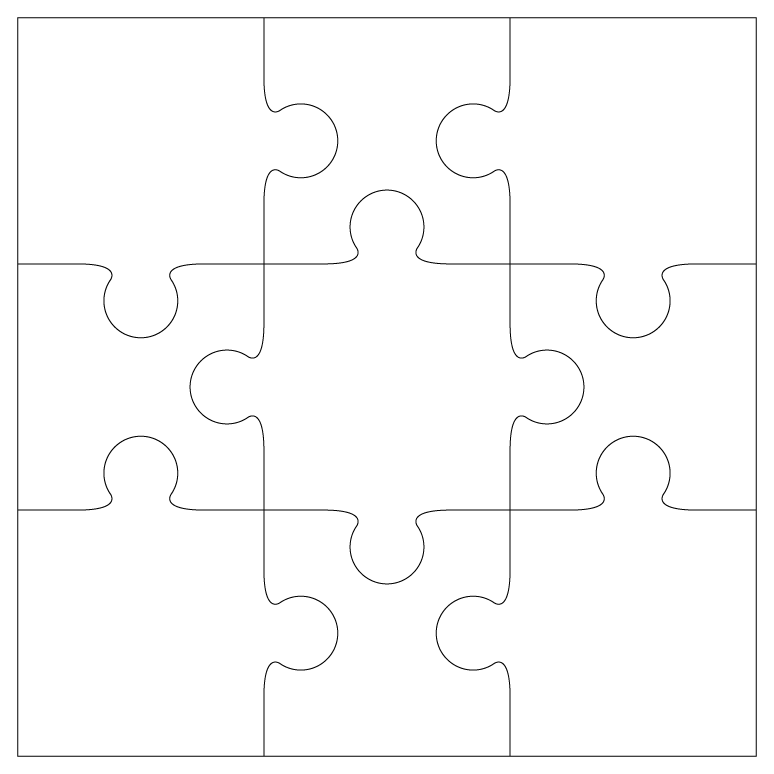 32 Puzzle Template 6 Pieces Free Cliparts That You Can Download To You