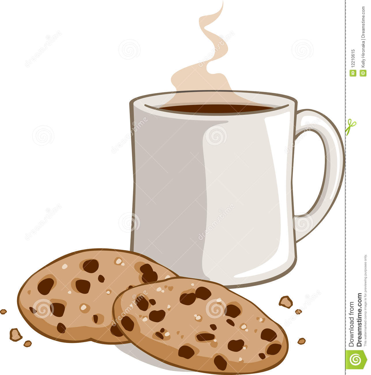Cookies And Cocoa Royalty Free Stock Photo   Image  12210615