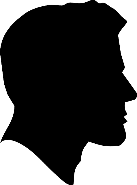 Face Guy Head Male Man Profile Silhouette   Public Domain