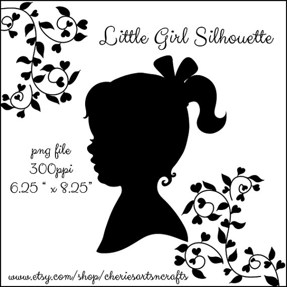 Girl Silhouette Silhouette Graphics Silhouette Clipart Girl Clipart