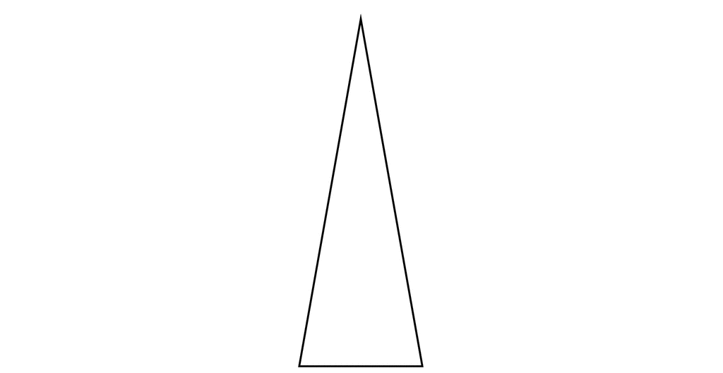 Isosceles Triangle Degrees 20 80 80   Clipart Etc