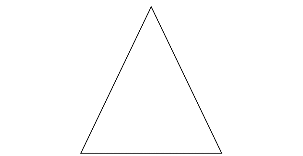 Isosceles Triangle Degrees 51 64 5 64 5   Clipart Etc