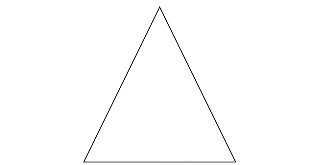 Isosceles Triangle Degrees 52 64 64   Clipart Etc
