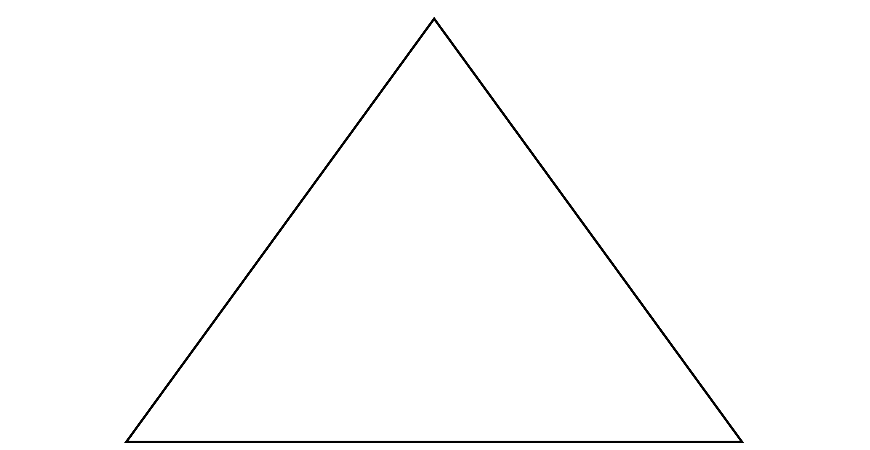 Isosceles Triangle Degrees 72 54 54   Clipart Etc