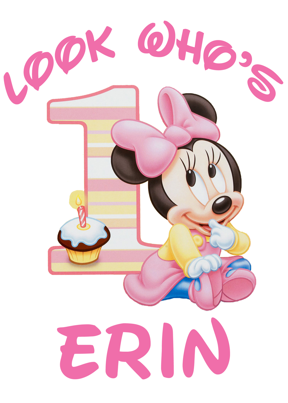     Mouse 1st Birthday 1st Birthday Minnie Mouse Baby Minnie 1st Birthday