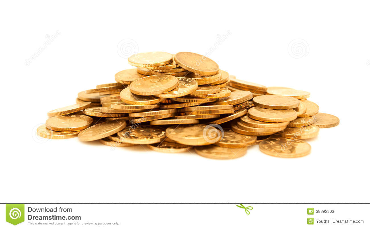 Pile Of Coins Clipart A Pile Of Gold