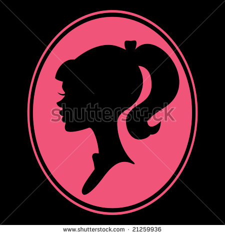 Ponytail Hairstyle Stock Vector 21259936   Shutterstock