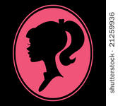 Ponytail Silhouette Clipart   Cliparthut   Free Clipart