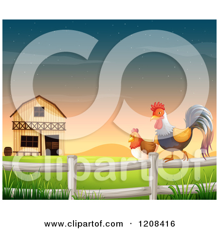Royalty Free  Rf  Rooster Clipart   Illustrations  10