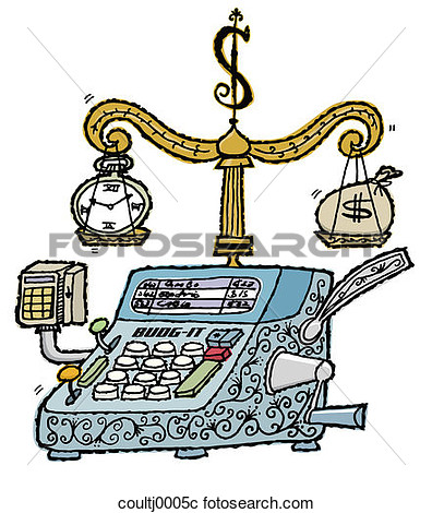 Calculator Scale Balance Crunching Numbers Calculating Money View    