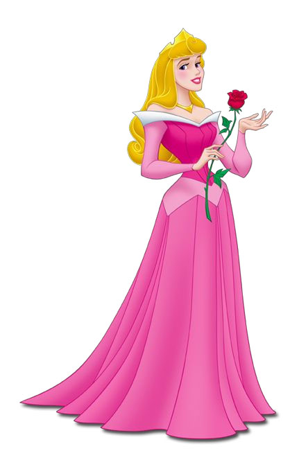 Perfect And Beautifull Disney Princess Aurora Wear Pink Dress