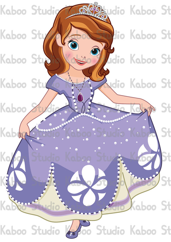 Printable Party Decoration   Princess Sofia The First Inspired N 2 By    