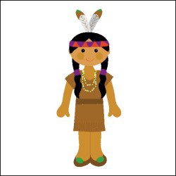 Related Pictures Native American Girl Clip Art Free Vector