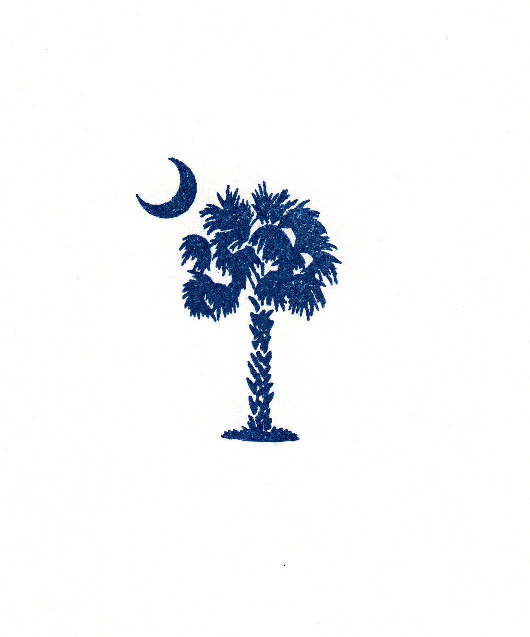 South Carolina State Flag Tattoo South Carolina Tree And Moon
