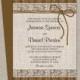 Wedding Invitations With Burlap Lace And Twine Diy Printable Burlap    