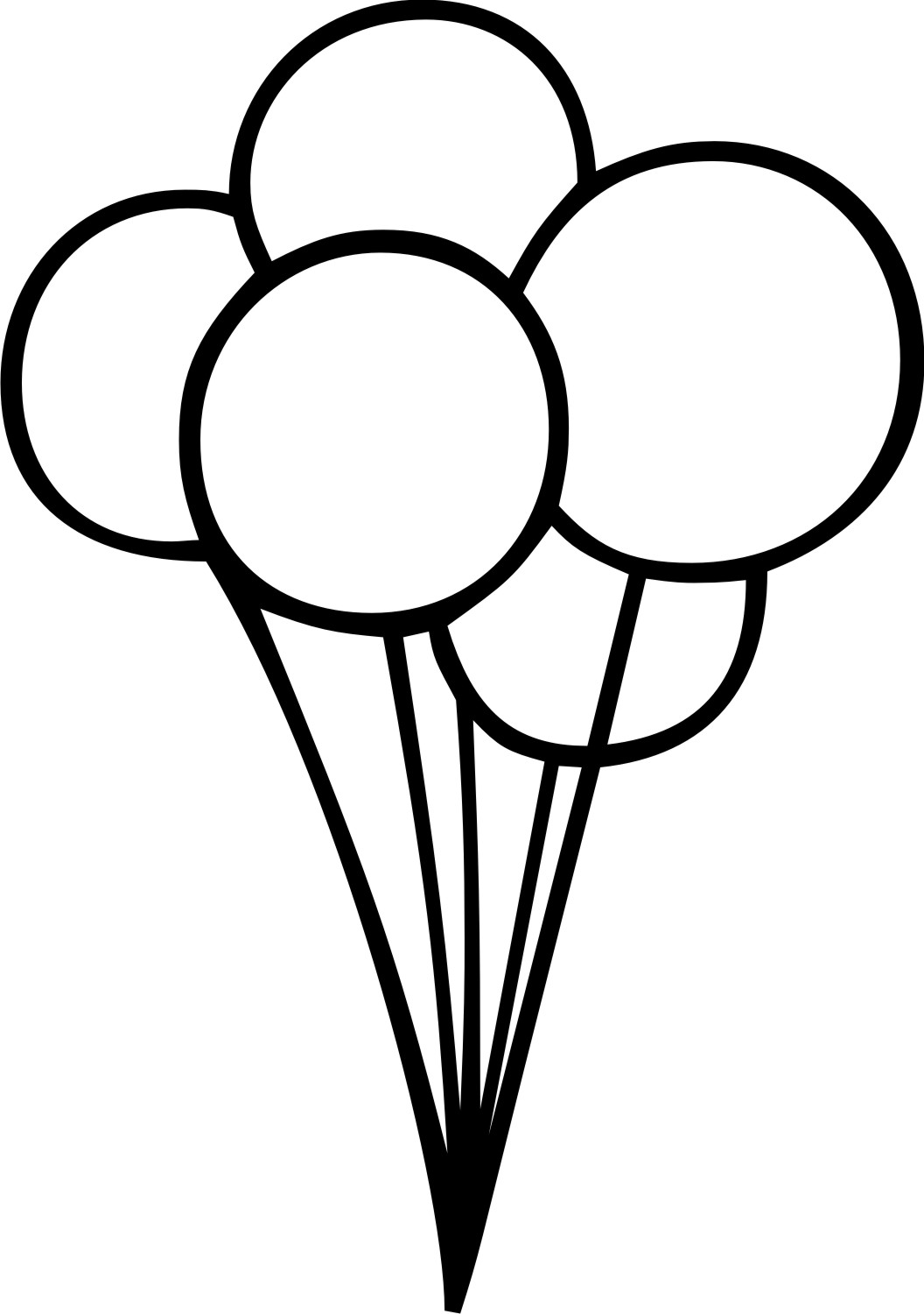 Balloons And Strings Custom Koozie Art