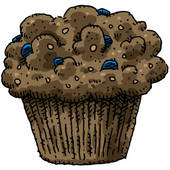 Blueberry Cake Stock Illustrations   Gograph