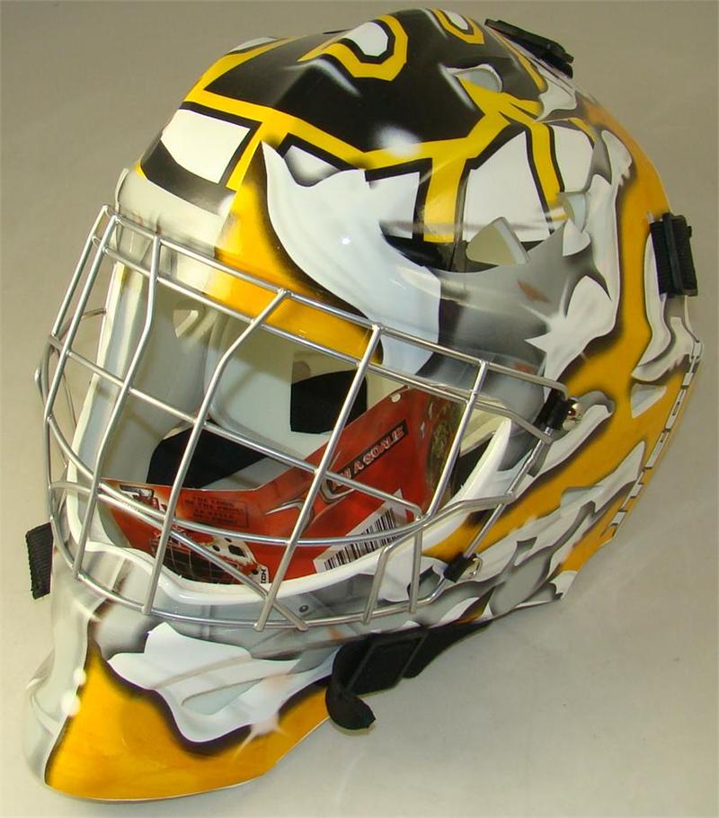 Boston Bruins Nhl Youth Street Hockey Goalie Mask By Itech