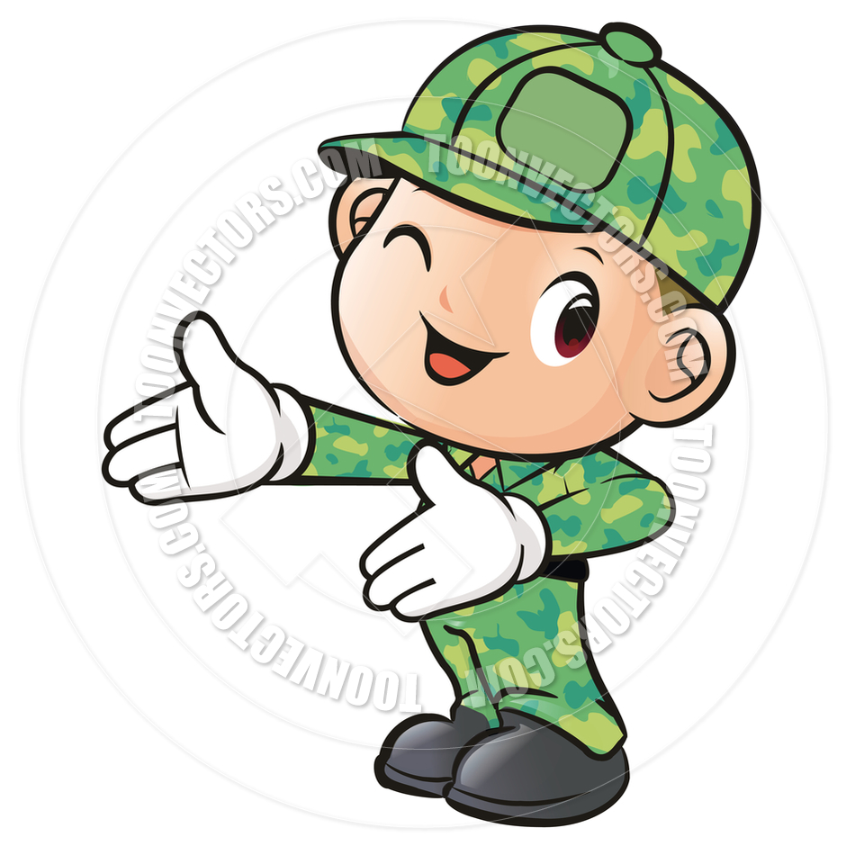 Cartoon Soldier Clip Art