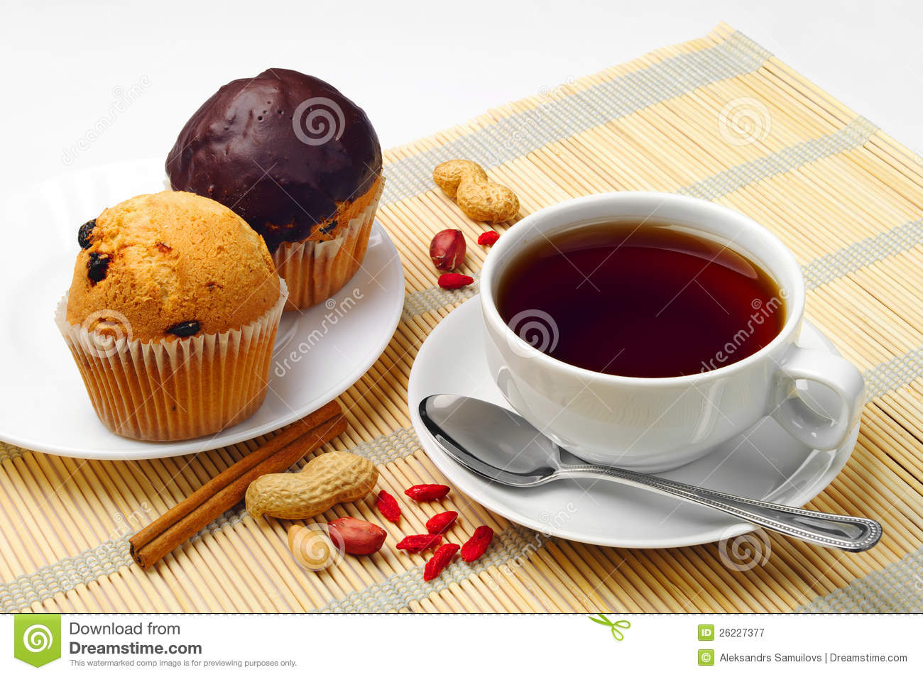 Coffee With Cupcake Royalty Free Stock Photography   Image  26227377