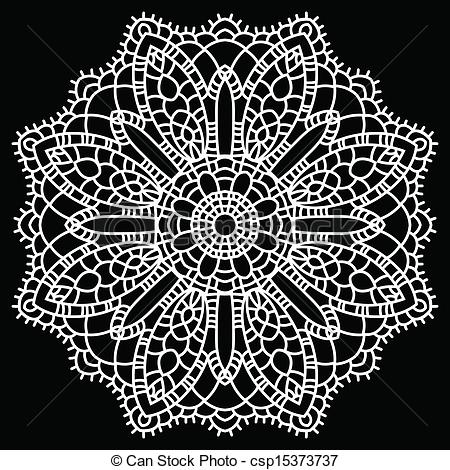 Crochet Lace Mandala    Csp15373737