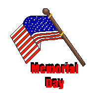 Find Memorial Day Clip Art Of U S A  Flags With Memorial Day Titles