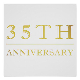 For 35th Wedding Anniversary Posters For 35th Wedding Anniversary