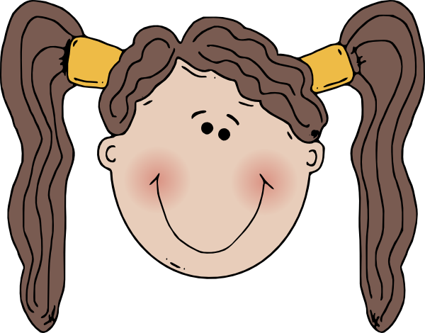 Girl Smiley Face Clipart   Clipart Panda   Free Clipart Images