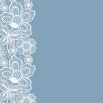 Lace Doily Template Frame Design For Card Vintage Lace Doily