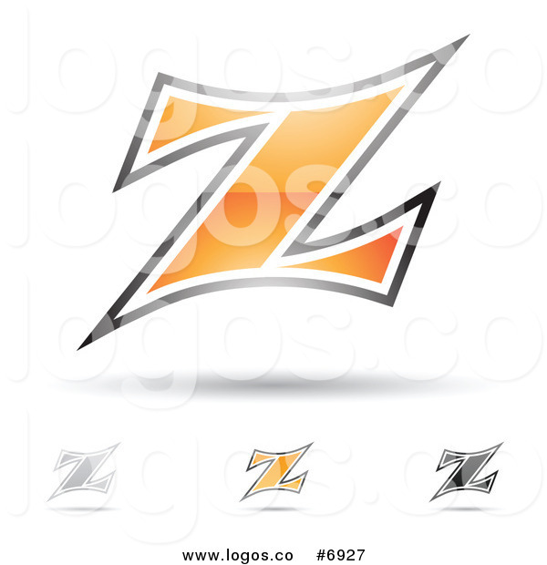 Royalty Free Clip Art Vector Logo Of Abstract Letter Z Designs By    