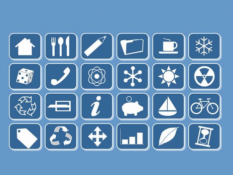 Small Clip Art Icons Inside Page