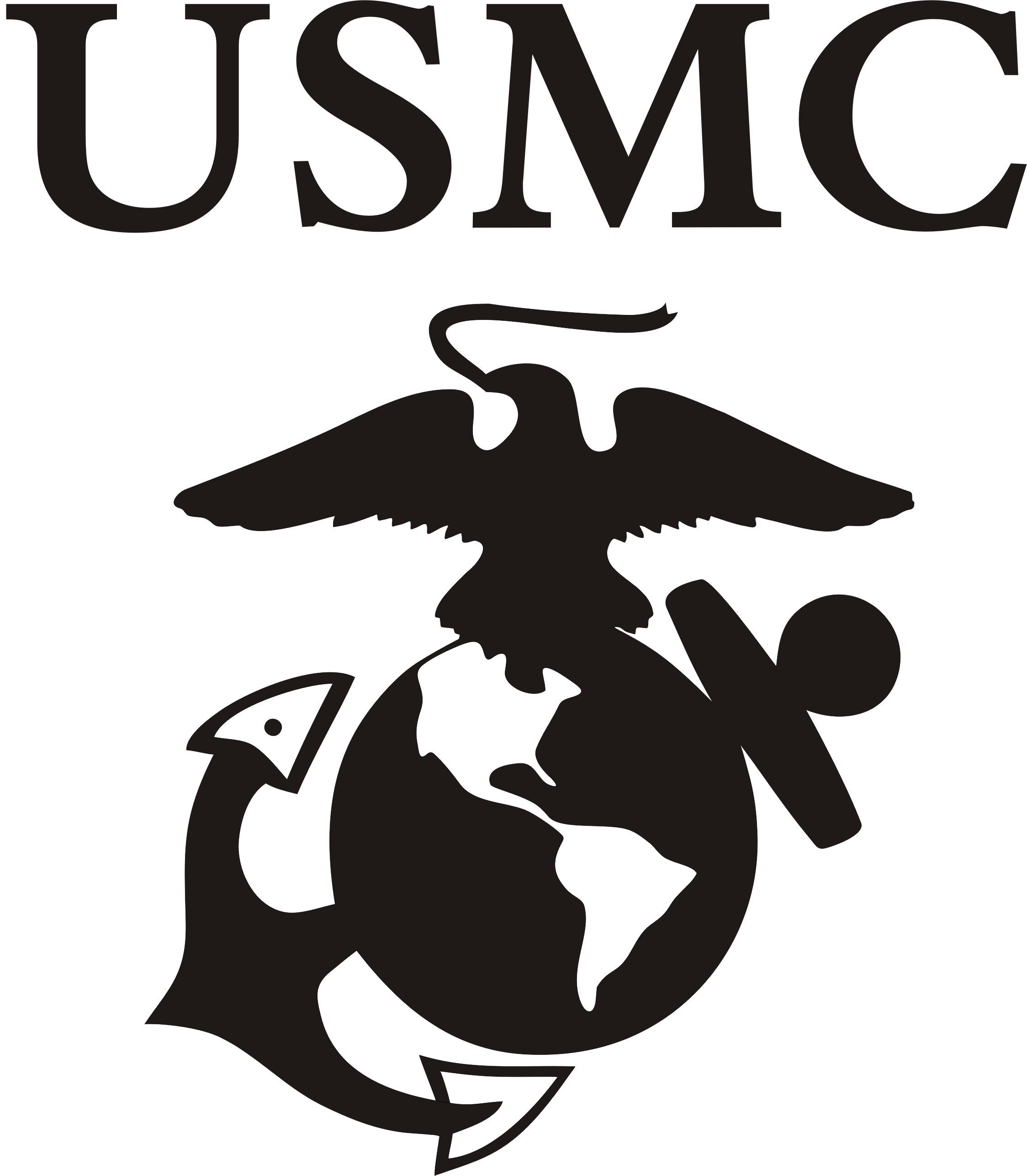 Usmc Logo   Free Images At Clker Com   Vector Clip Art Online Royalty