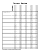 Blank Attendance Sheet Index Of  