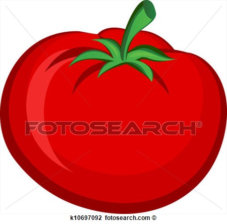 Clip Art   Tomato  Fotosearch   Search Clipart Illustration Posters