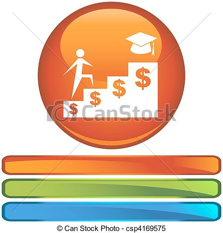 Clipart Vector Of Student Financial Aid Csp4169575   Search Clip Art