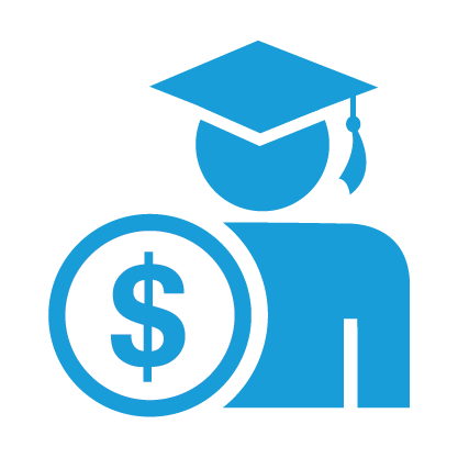 Financial Aid Icon Affordable Tuition
