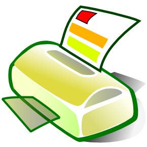 Free Clipart Of Printer