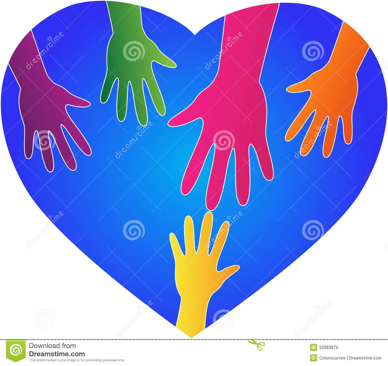 Helping Hands Royalty Free Stock Images   Image  32883879