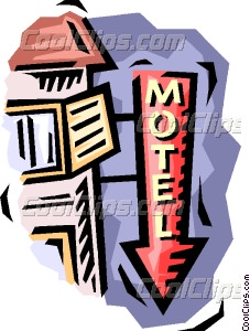 Motel Vector Clip Art
