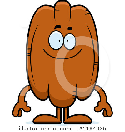 Pecan Clipart  1164035 By Cory Thoman   Royalty Free  Rf  Stock