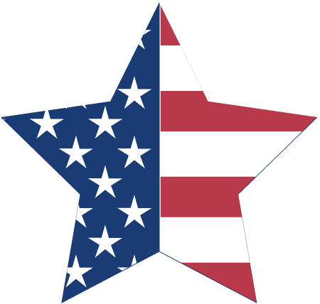 Red White And Blue Stars Clipart   Cliparts Co
