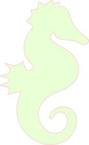 Seahorse Clip Art At Clker Com   Vector Clip Art Online Royalty Free    