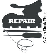 Shoe Repair Awl And Needle Image To Vector